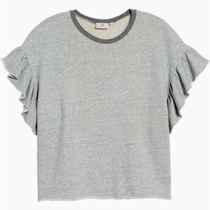 AG Bes Sweatshirt in Heather Grey